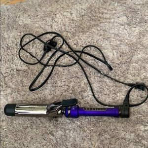 Large barrel curling iron